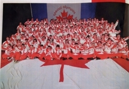 1997 Special Olympics Team Canada group photo